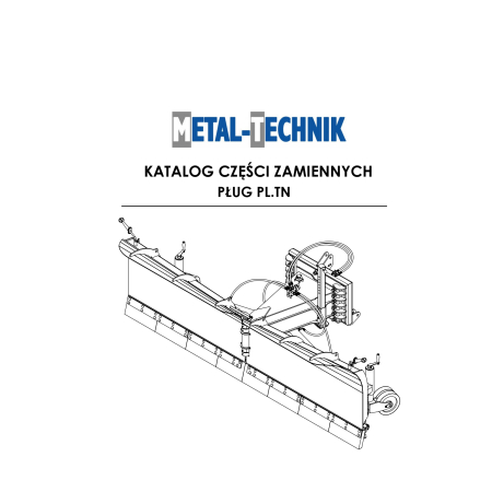 Części zamienne Pług składany TYTAN